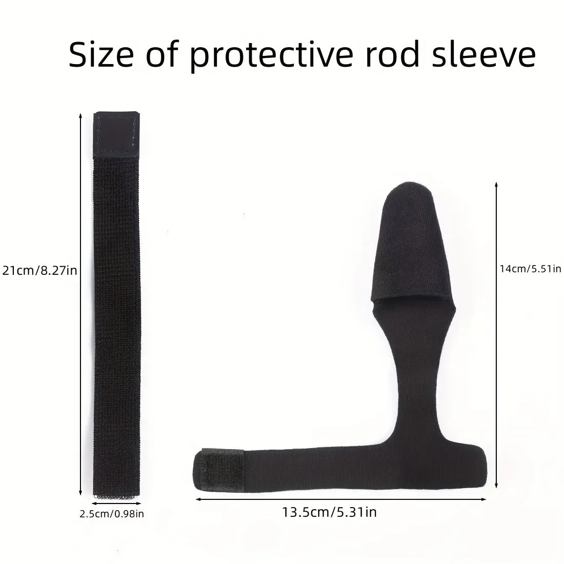 1pc Fishing Rod Strap  Cover Protect Your Gear in Style