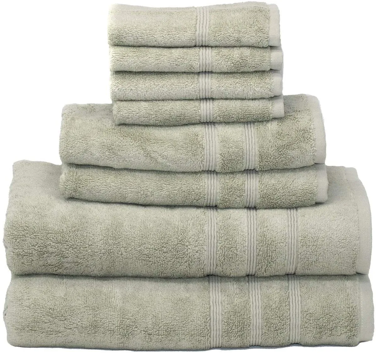 8pcs Large Oversized Bathroom Set