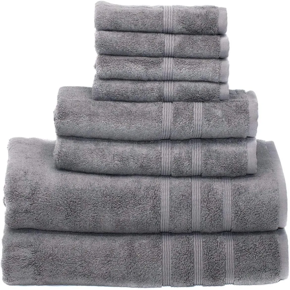 8pcs Large Oversized Bathroom Set