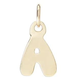 A Bubble Letter Charm