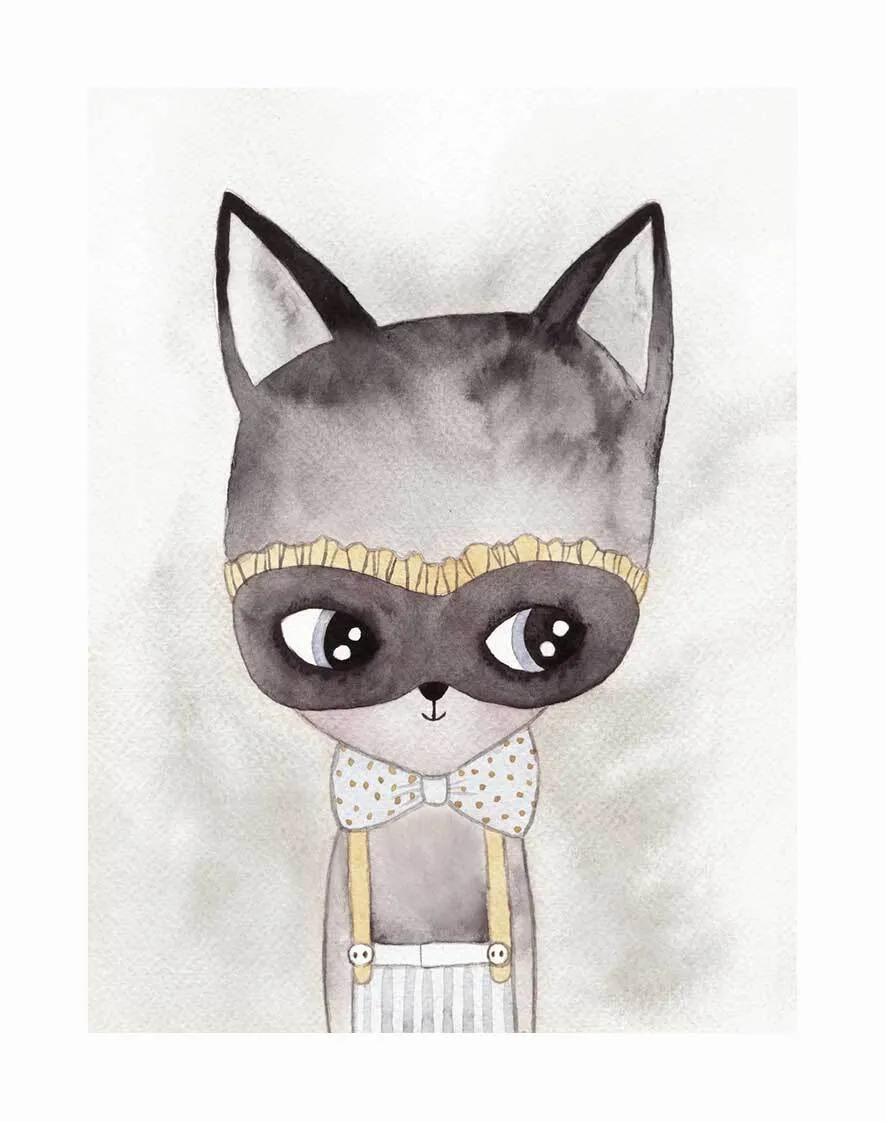 Alley Kat Unframed Art Print