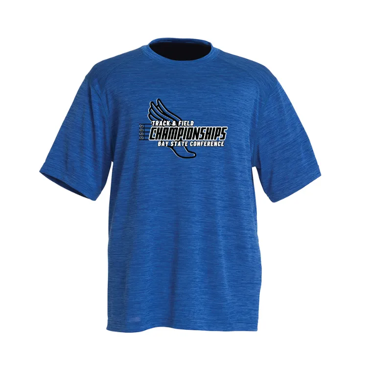 Bay State - MEN'S SPACE DYE PERFORMANCE TEE (3764)