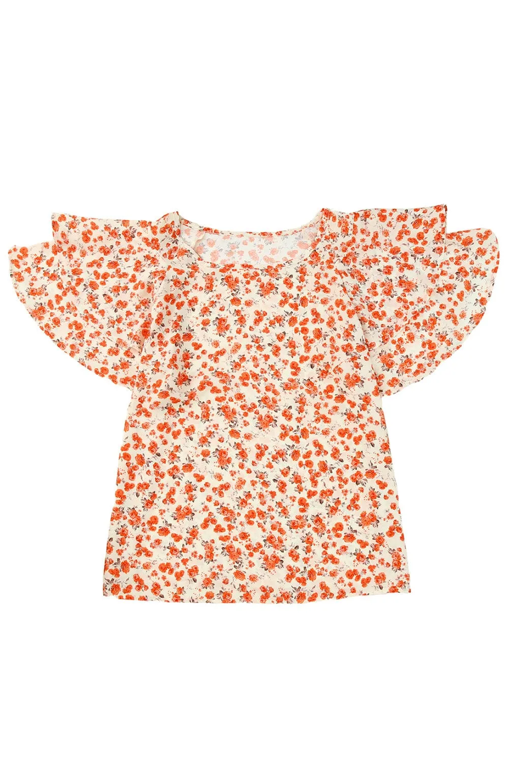 Beachy Floral Blouse