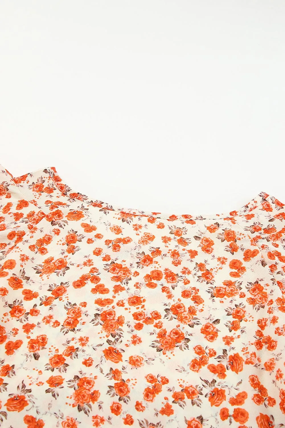Beachy Floral Blouse