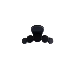 Black Bubble Matt Mini Hair Claw