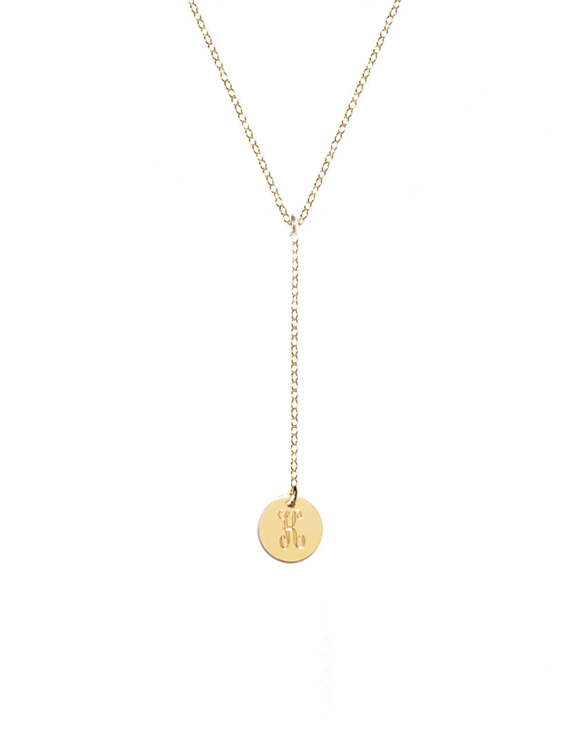 Cascade Initial Necklace