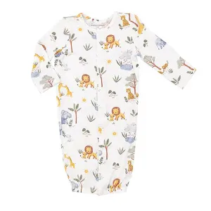 Convertible Gown Painted Safari Animals
