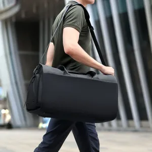 Duffle Bag with Shoe Compartment Travel for Men 57L Large Capacity Suit Luggage Bag