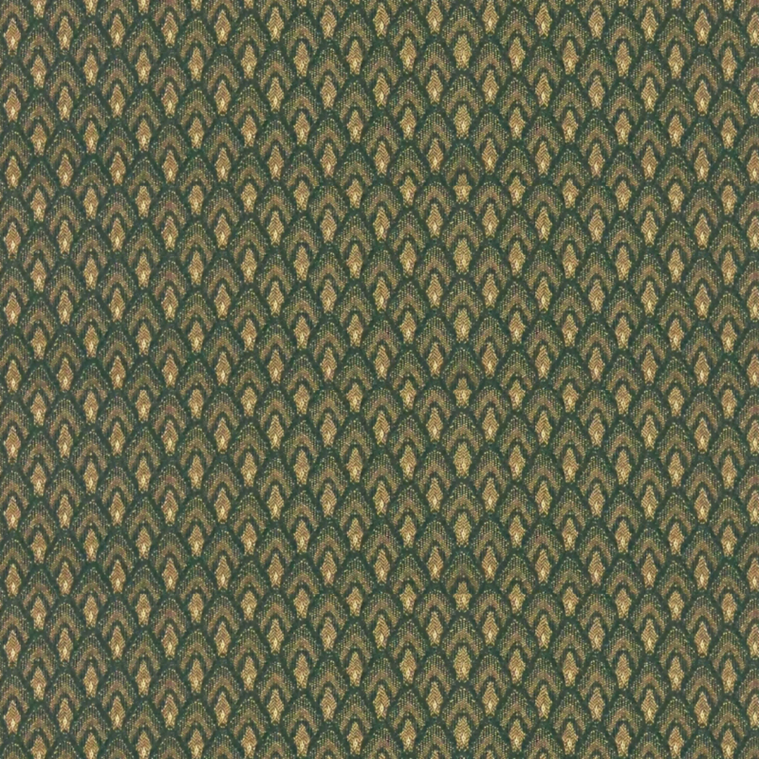 Embroidered 18.5''W Church Chair in Georgetown Fabric - Gold Vein Frame