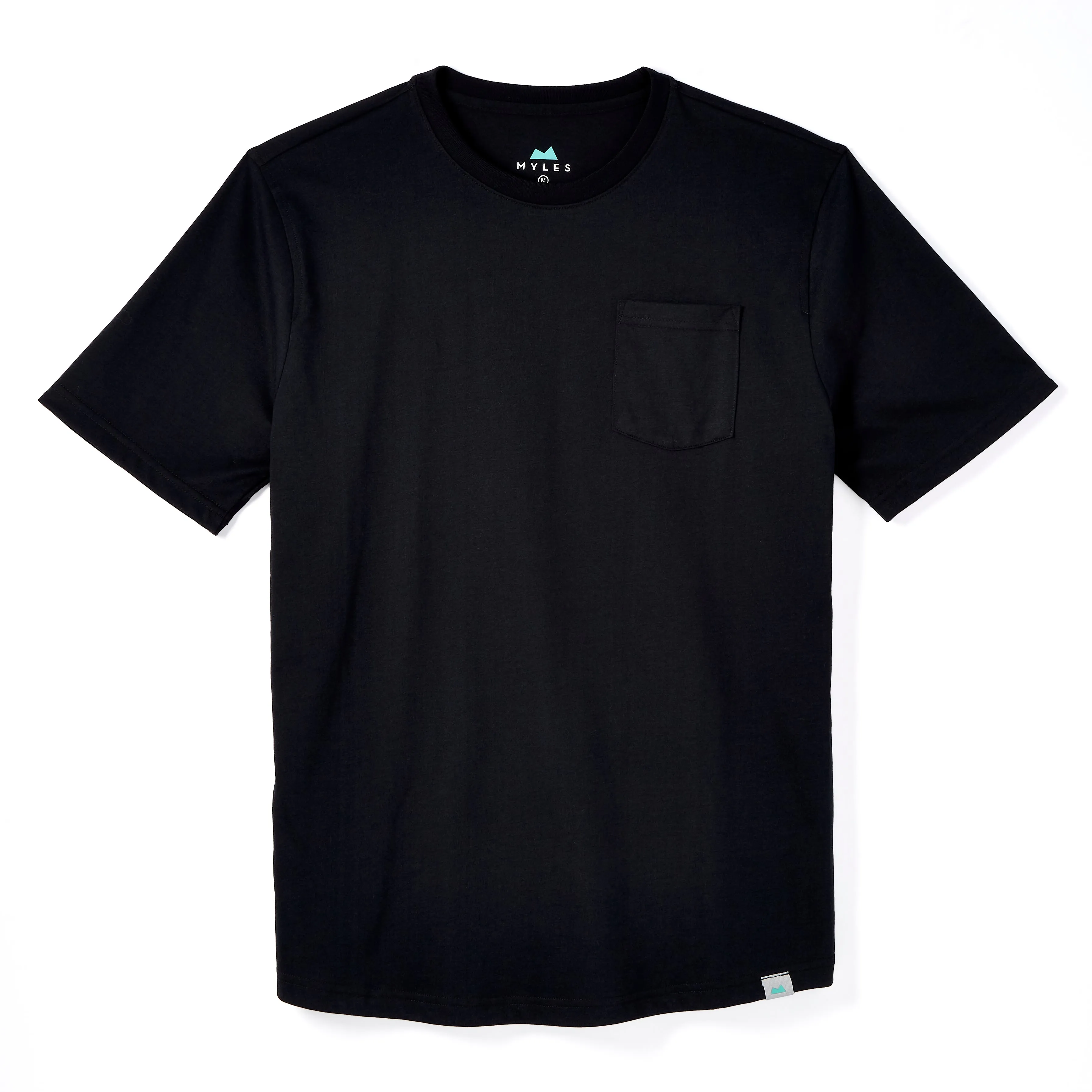 Everyday Tee with Pocket in Black