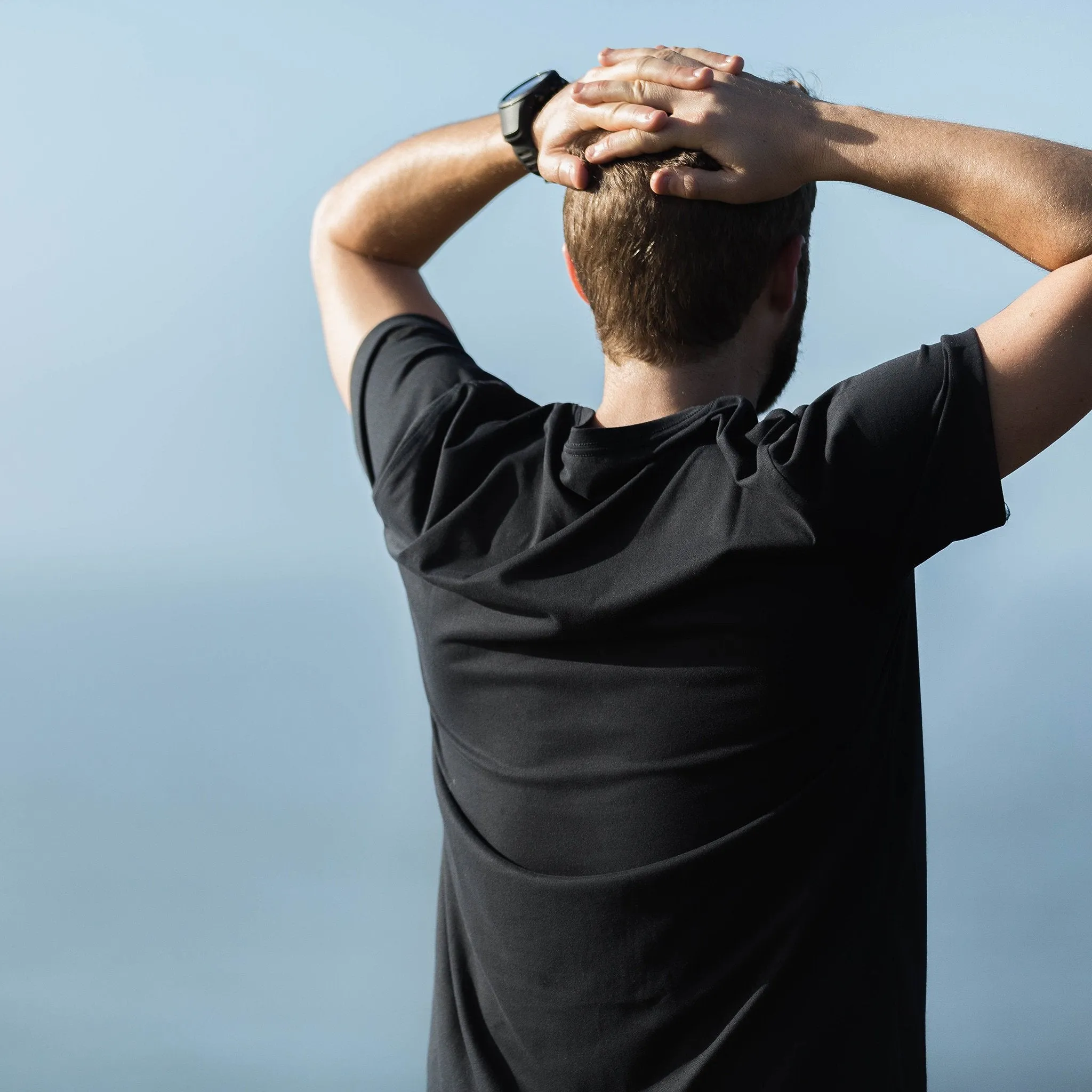 Everyday Tee with Pocket in Black