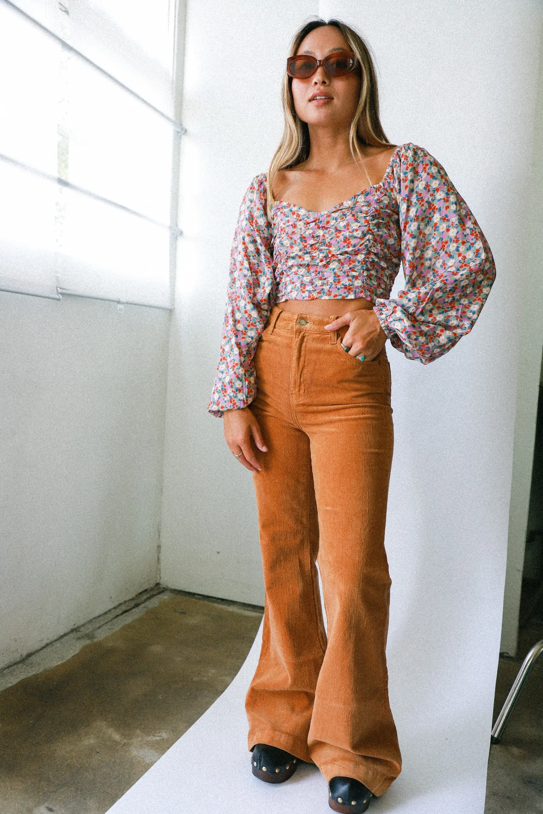 Free Love Floral Top