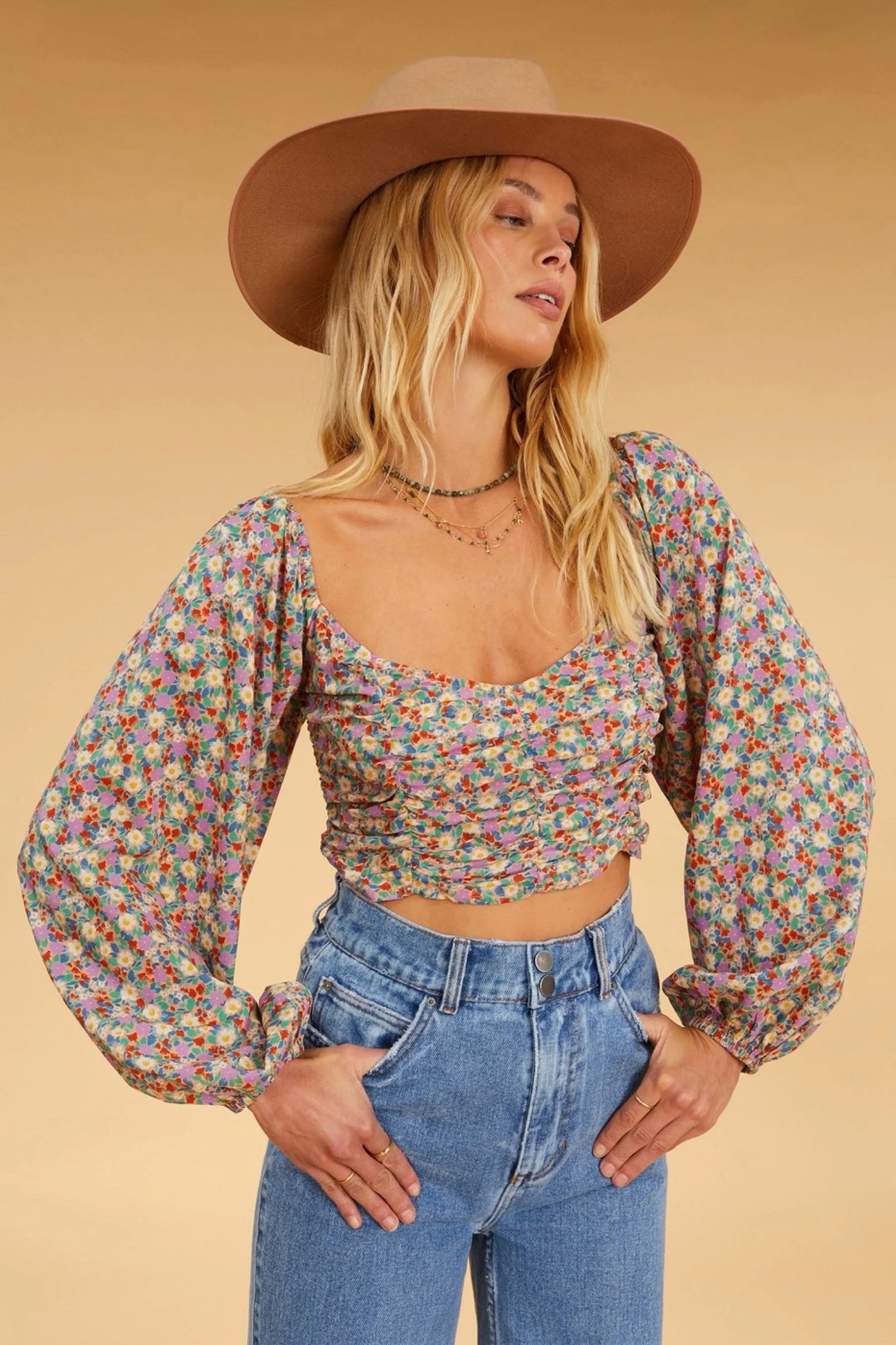 Free Love Floral Top