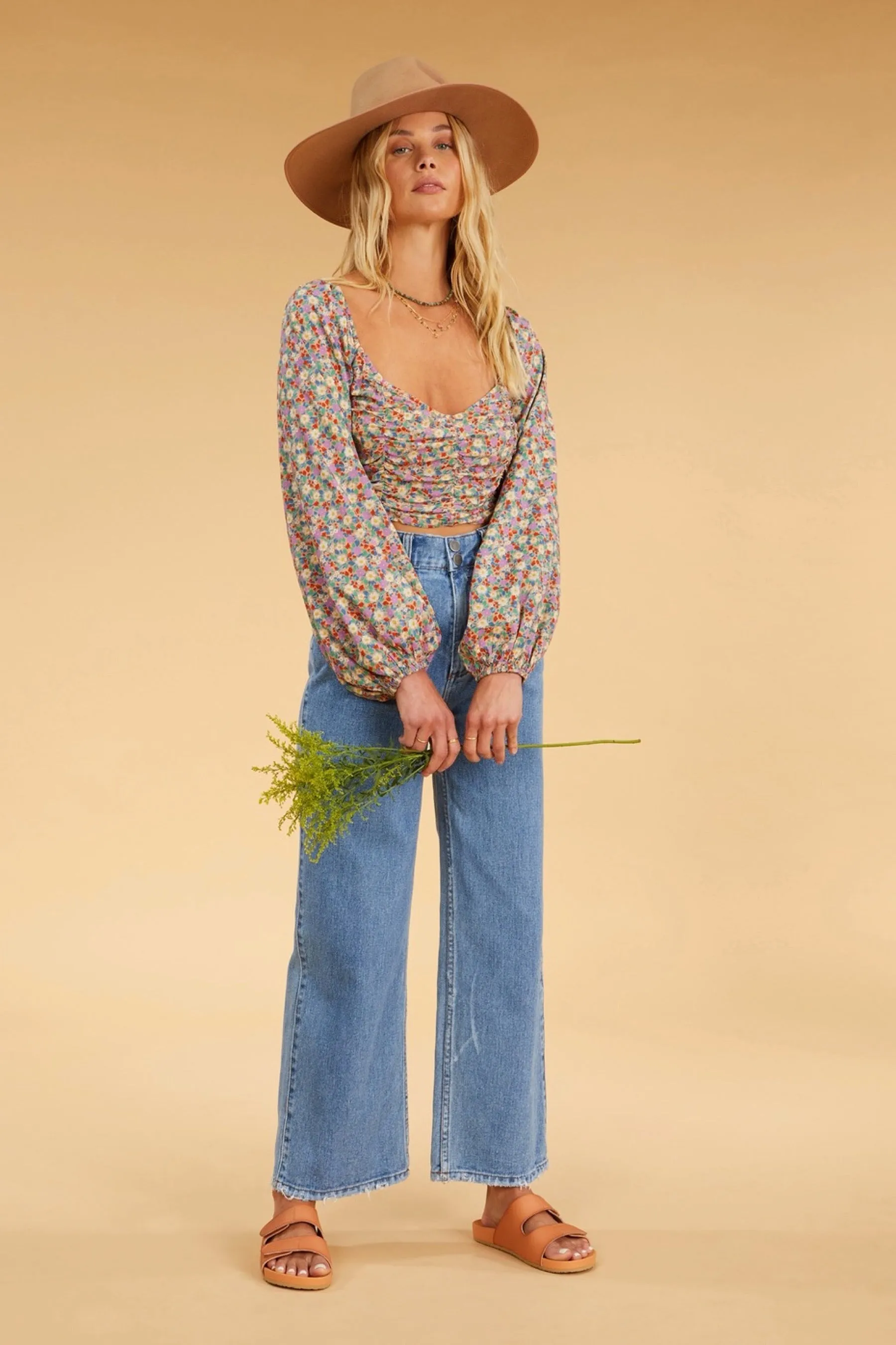 Free Love Floral Top