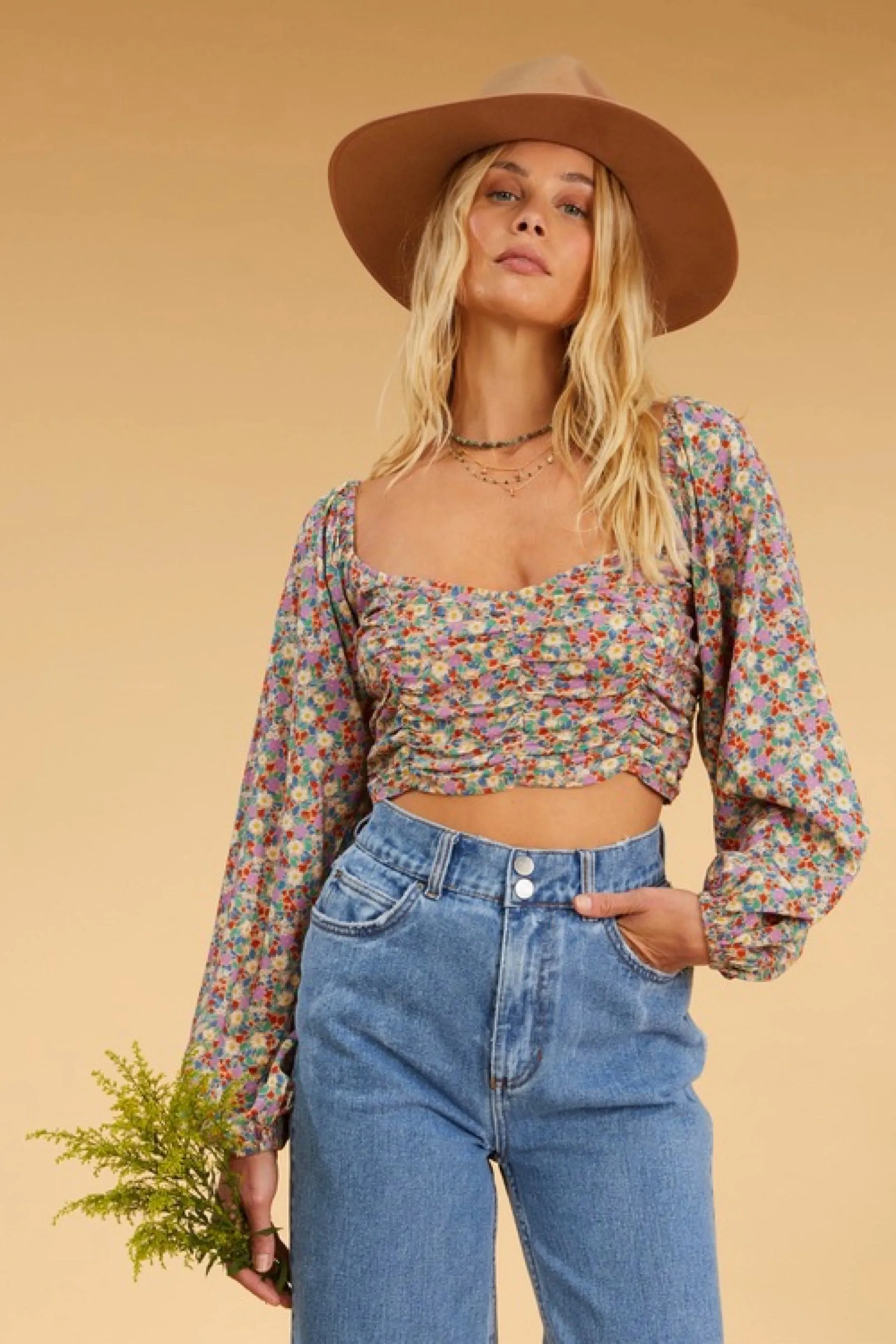 Free Love Floral Top