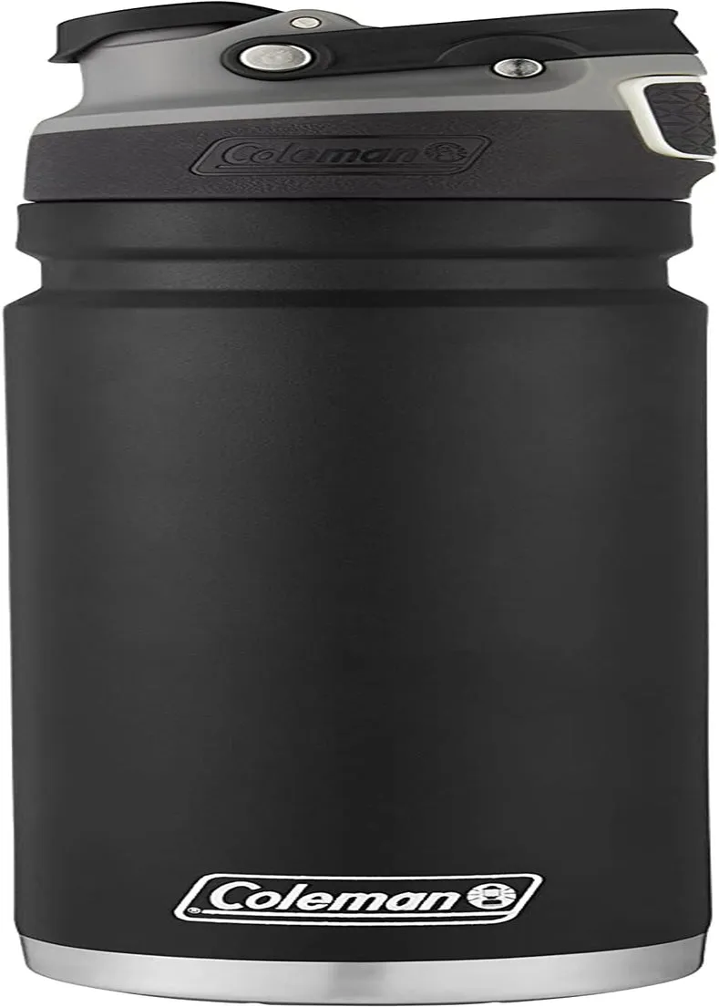 Freeflow Autoseal 24 oz Stainless Steel Water Bottle in Black