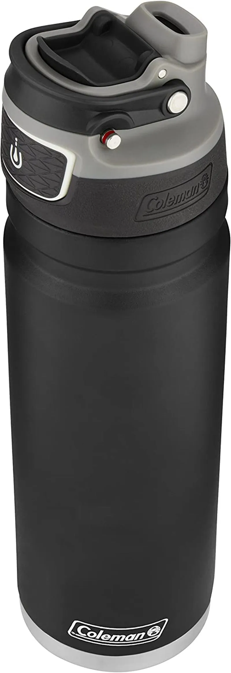 Freeflow Autoseal 24 oz Stainless Steel Water Bottle in Black