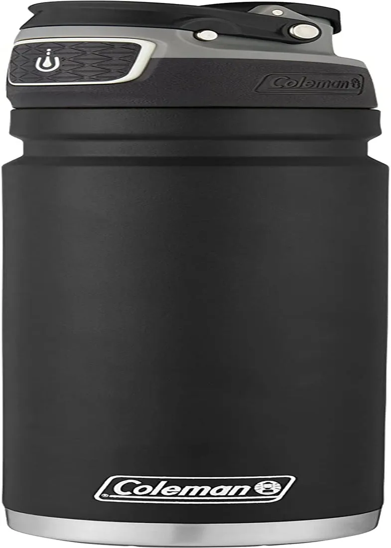 Freeflow Autoseal 24 oz Stainless Steel Water Bottle in Black