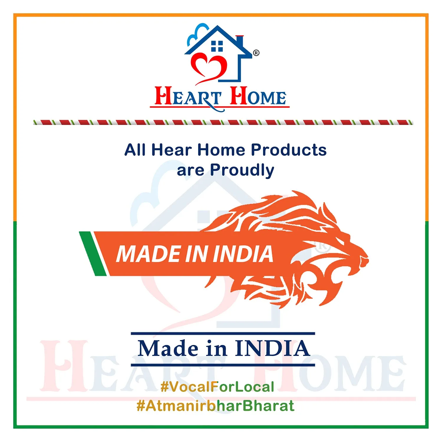 Heart Home Wall Paintings | MDF Wooden Wall Art for Living Room |Wall Sculpture | Rajasthani Painting for Bedroom | Office | Hotels | Gift | 1730KITL3 |5 Piece Set| Multicolor