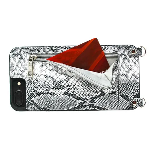 Hera Cases Storm Adjustable Cell Phone Case in Grey Snake (6/6S/7)