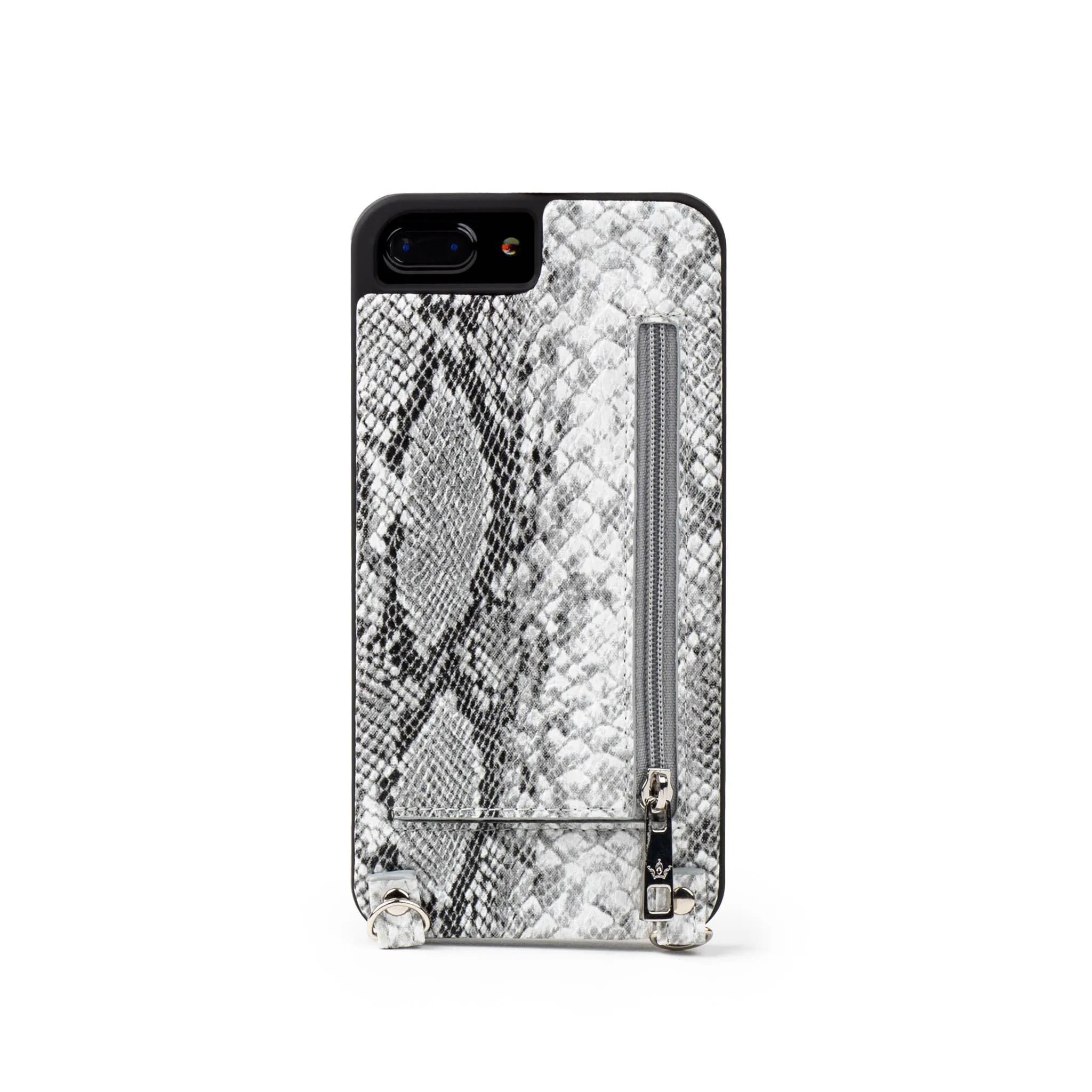 Hera Cases Storm Adjustable Cell Phone Case in Grey Snake (6/6S/7)
