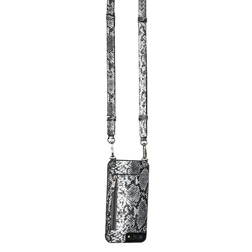 Hera Cases Storm Adjustable Cell Phone Case in Grey Snake (6/6S/7)