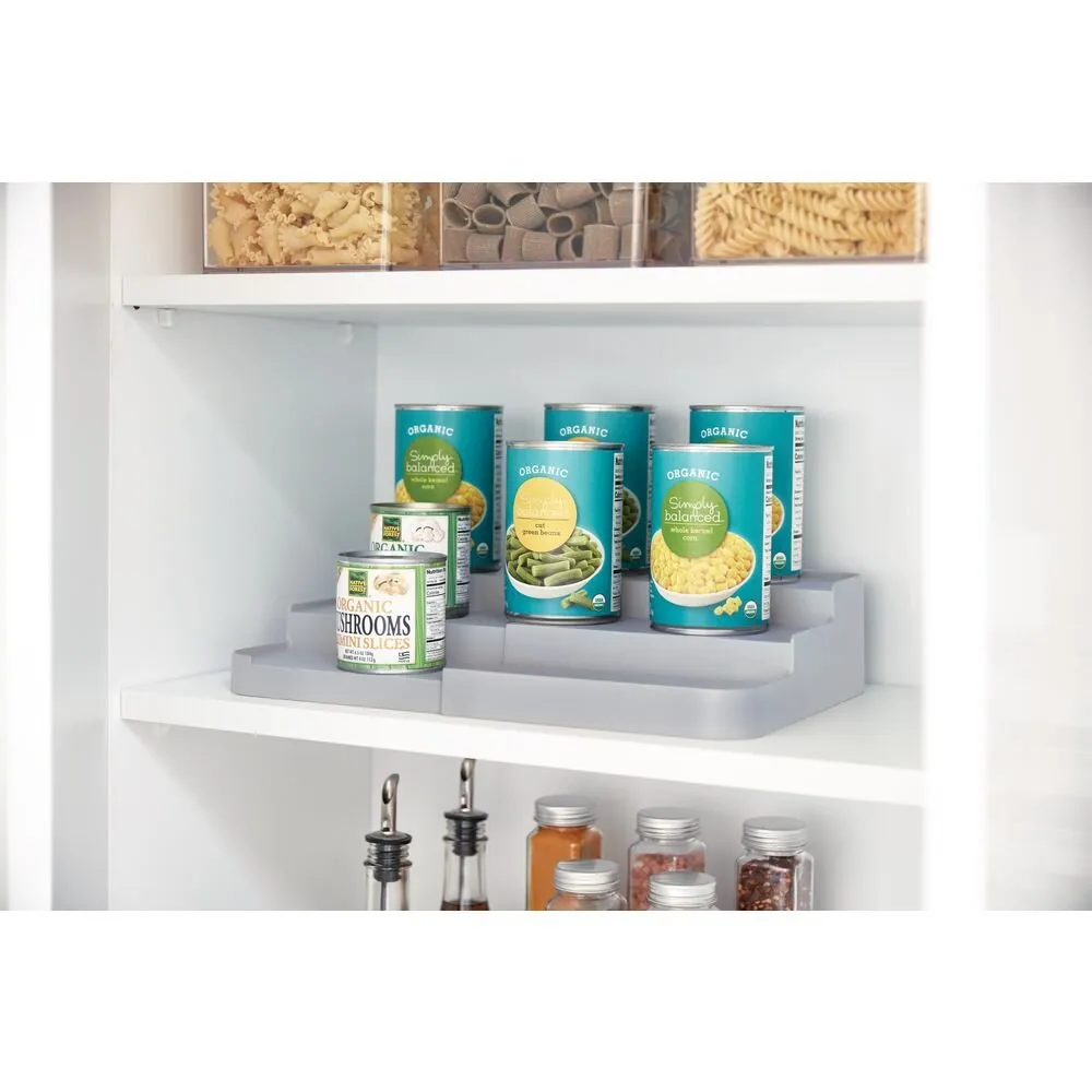 iDesign Eco Kitchen Accessories in Gray Made from Recycled Plastic
