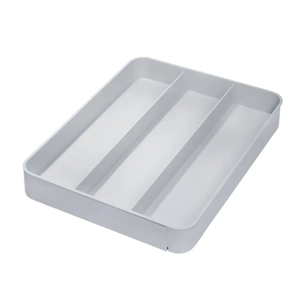 iDesign Eco Kitchen Accessories in Gray Made from Recycled Plastic