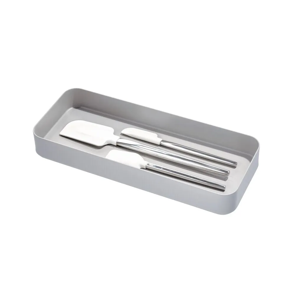 iDesign Eco Kitchen Accessories in Gray Made from Recycled Plastic