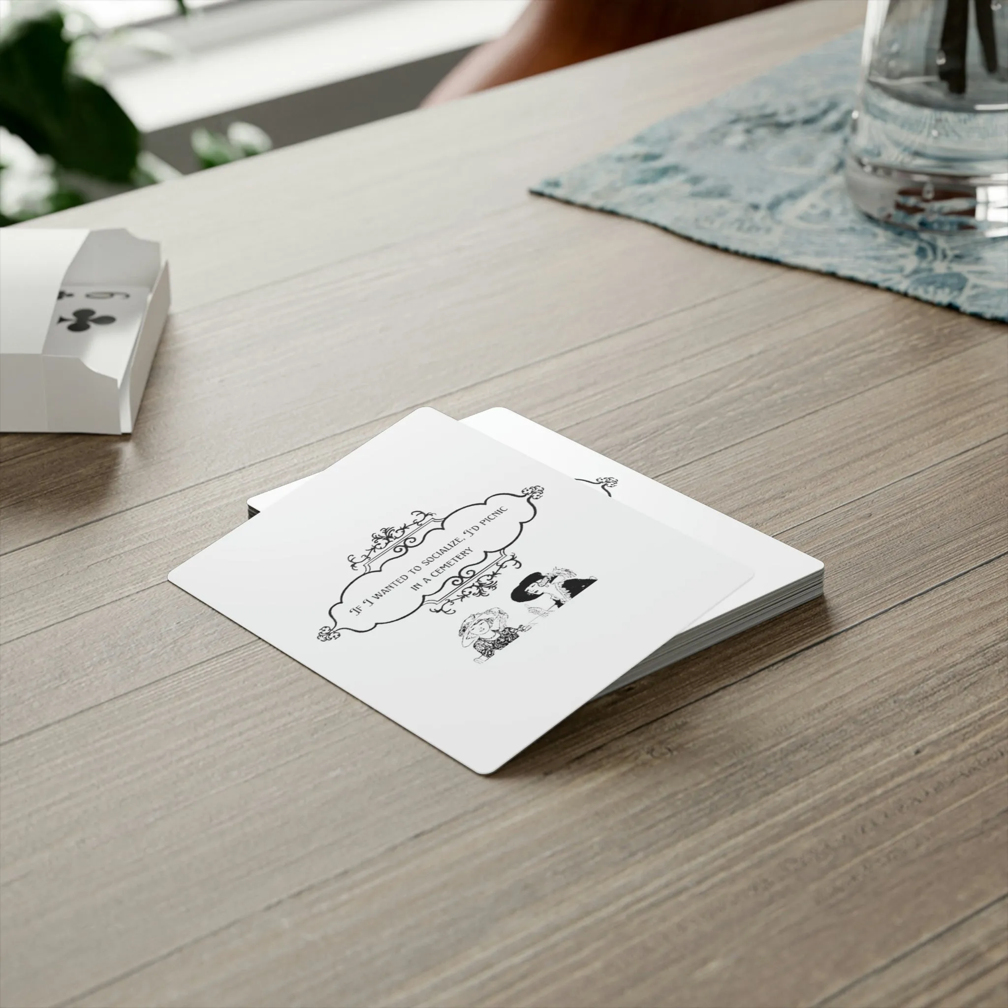 If I wanted to socialize Poker Cards
