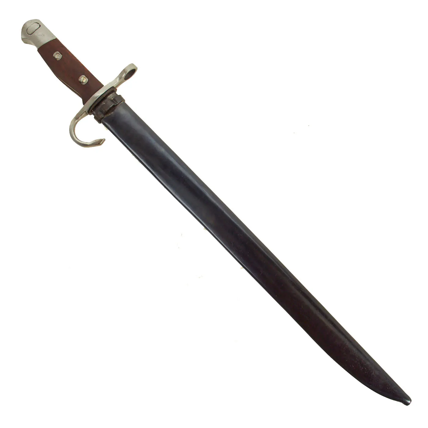 Japanese WWII Arisaka Rifle Type 30 Bayonet and Scabbard