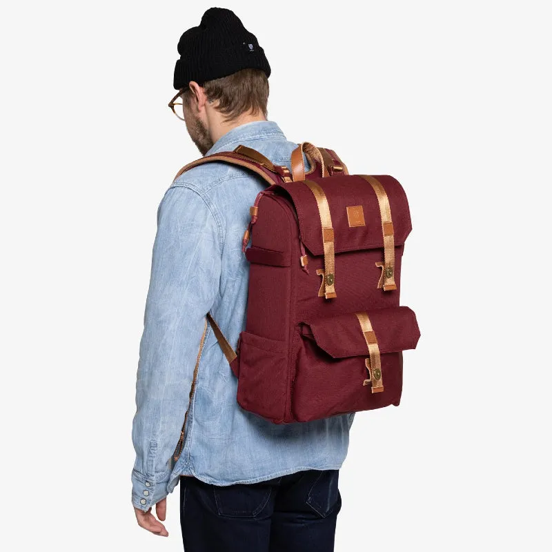 Langly Alpha Compact Camera Backpack - Brick