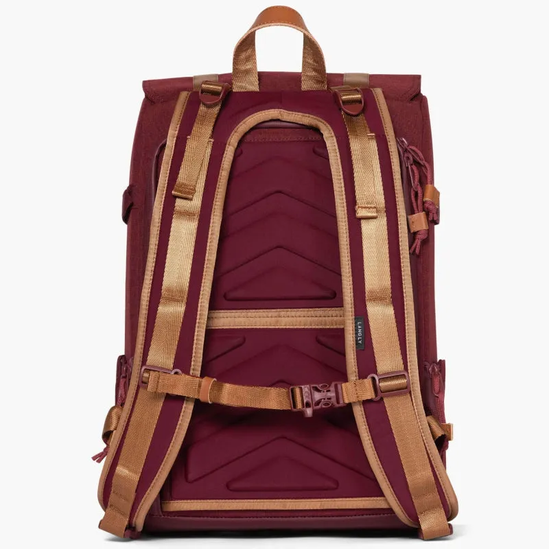 Langly Alpha Compact Camera Backpack - Brick