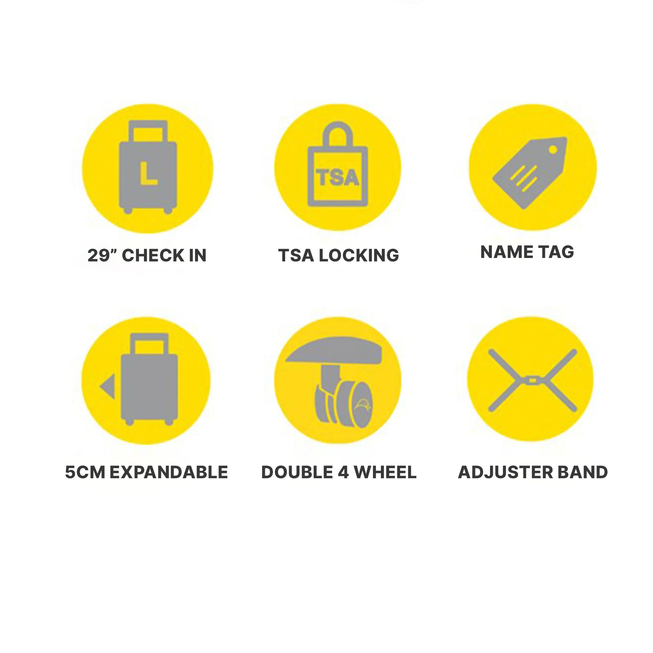 Logoduck Large Expandable Trolley