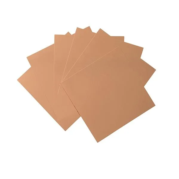 Makr 6x6 inch Foil Cardstock, Rose- 10pk