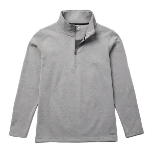 Men's cOOl down ¼ Zip - Gray Heather