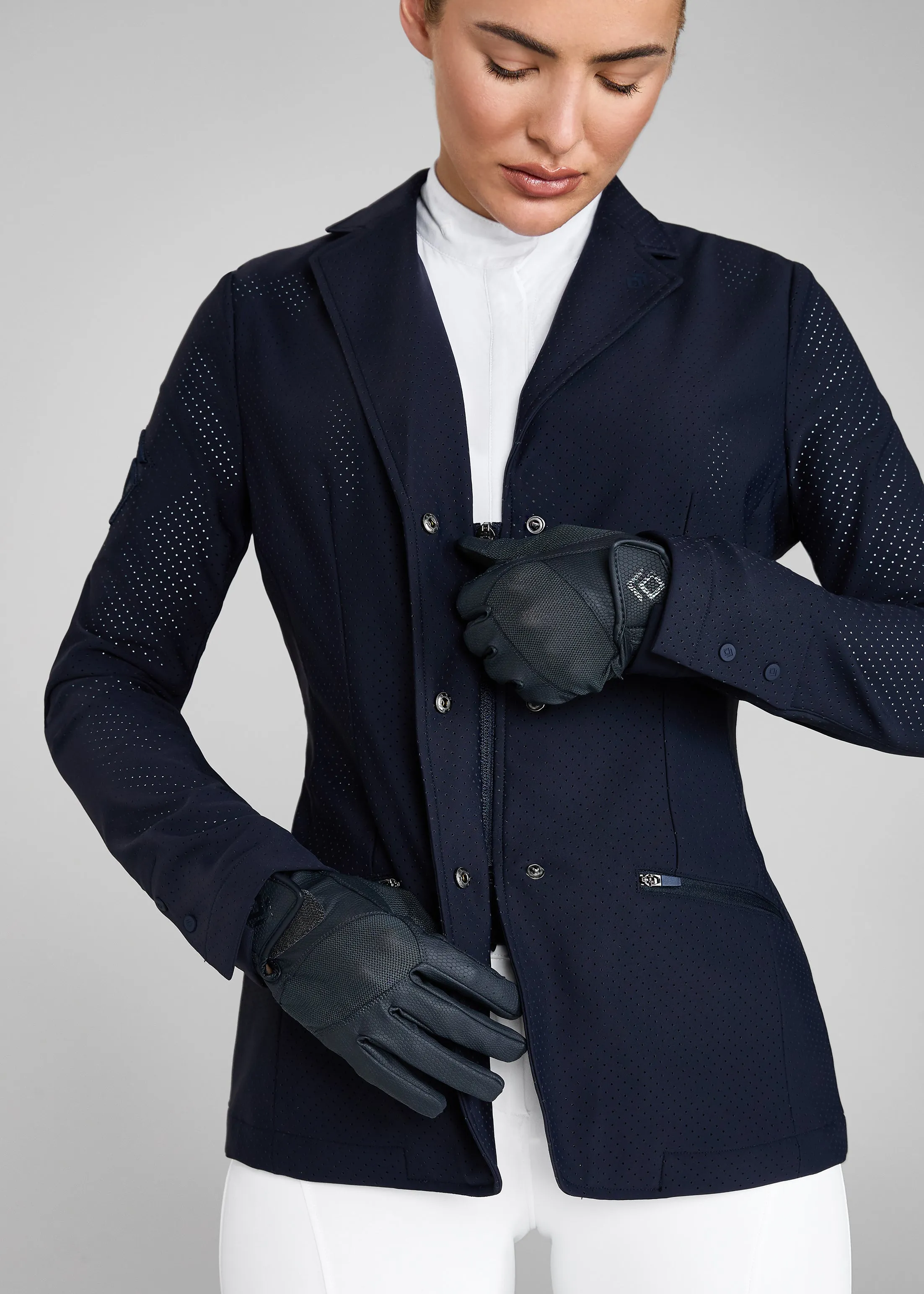Navy Ventilated Competition Jacket
