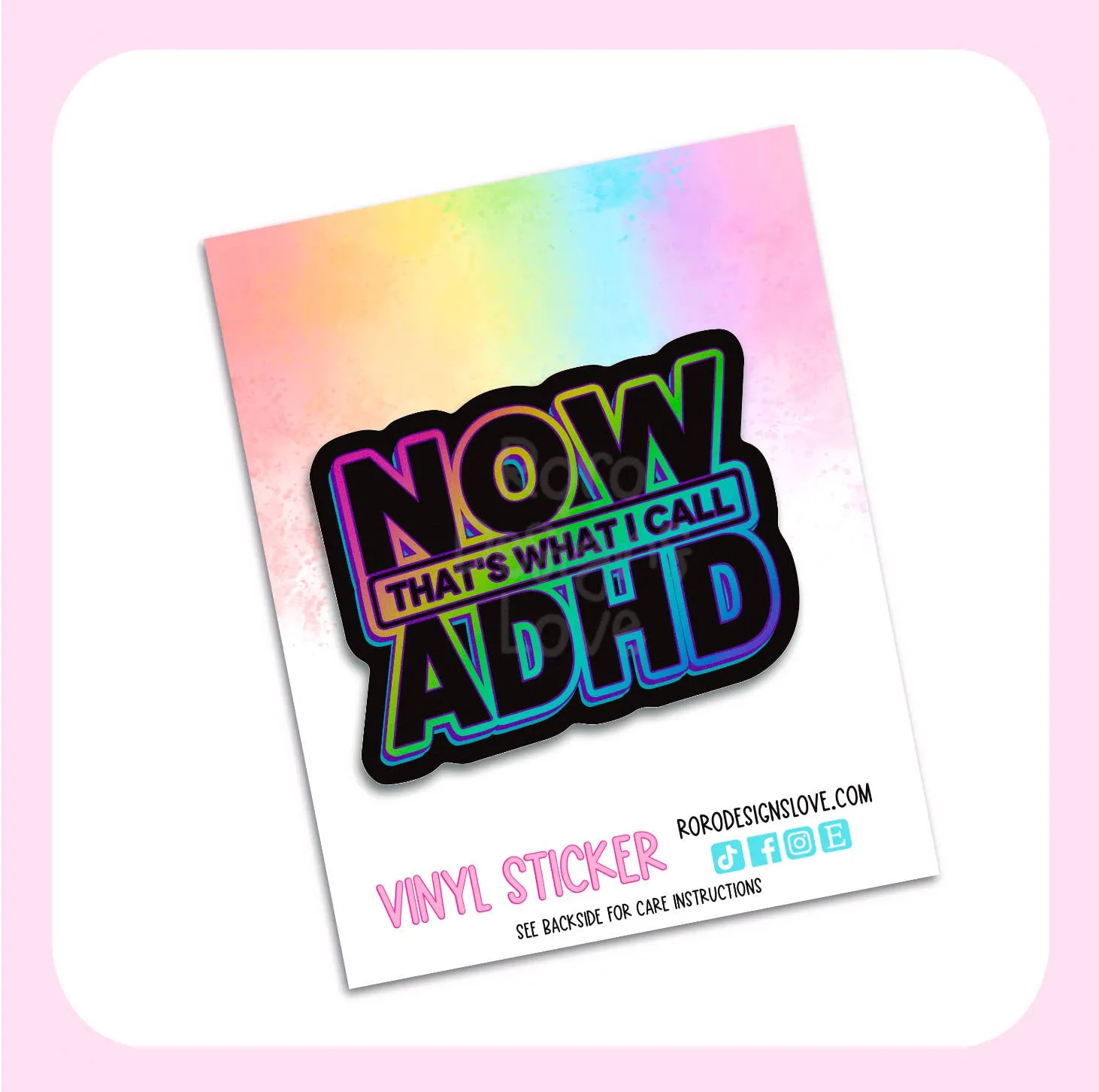Now that’s what I call anxiety sticker, 90s y2k stickers: 3" / Loose / Black
