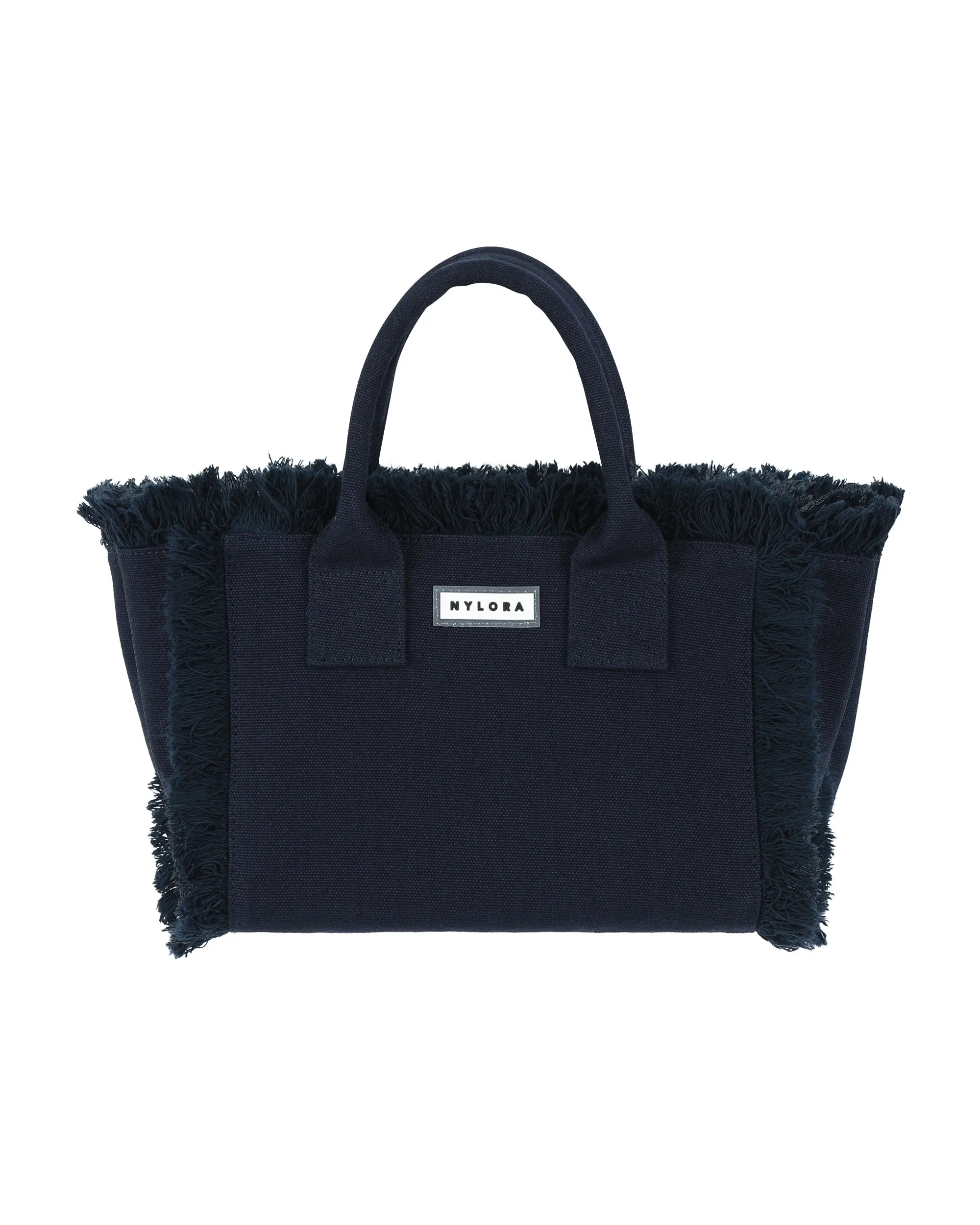 NYLORA FRINGE BAG SMALL NAVY