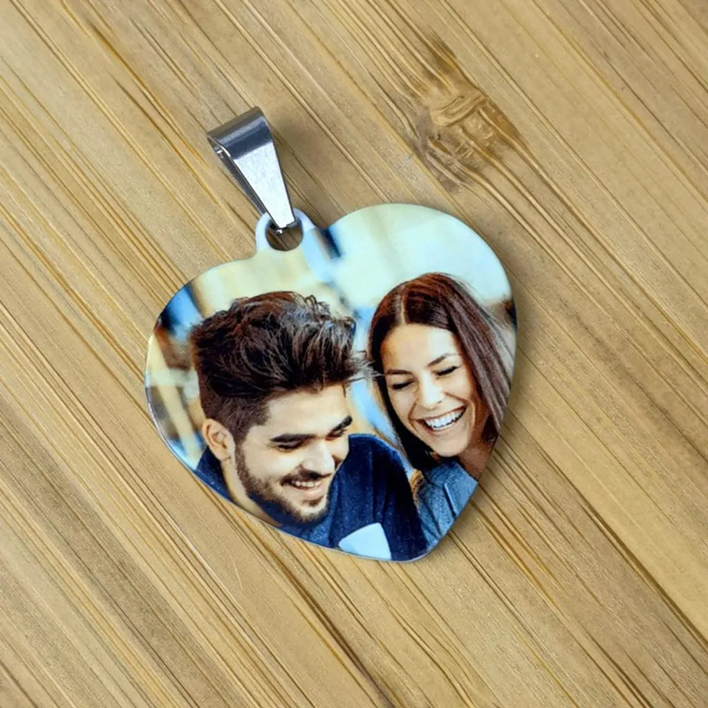 Personalized Engraved Photo Keychains