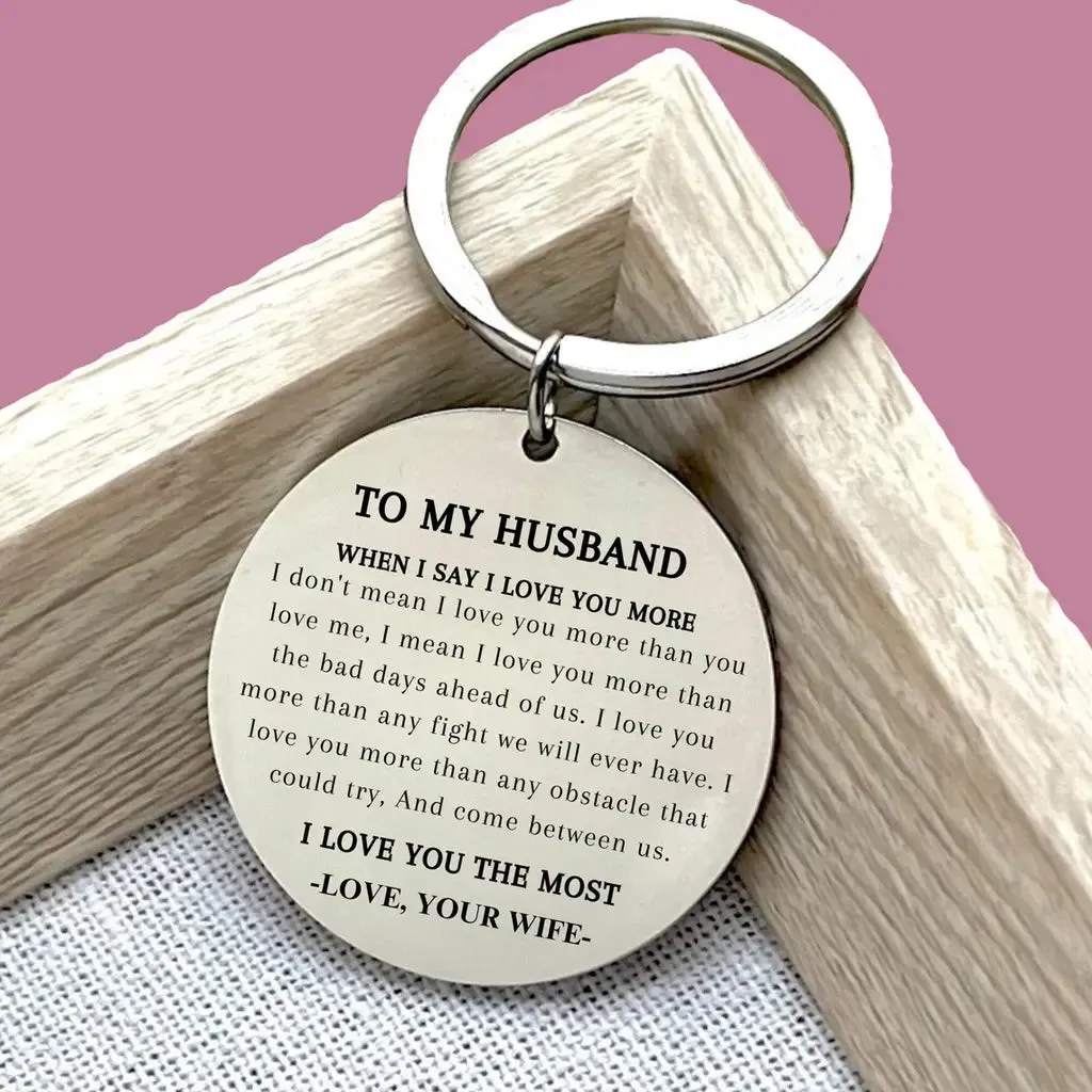 Personalized Engraved Photo Keychains