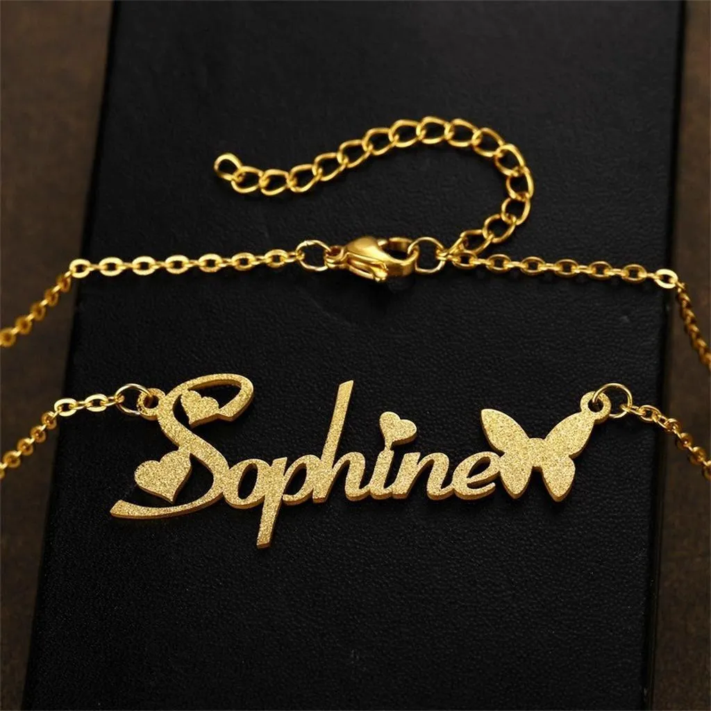 Personalized Gold Name Necklace
