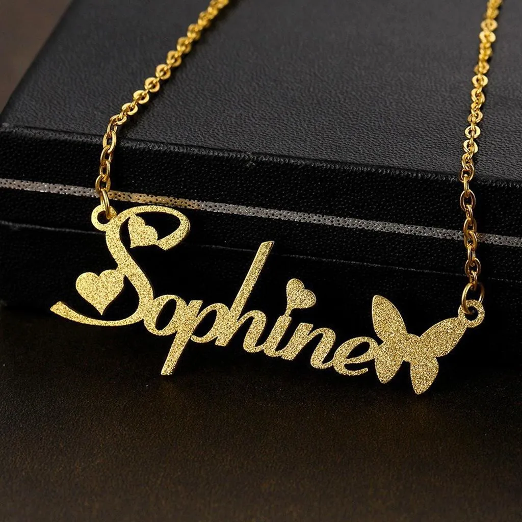 Personalized Gold Name Necklace
