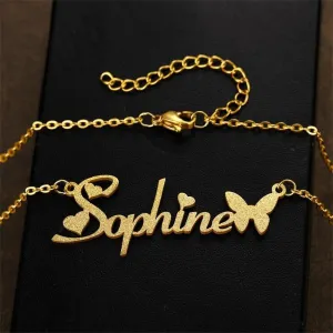 Personalized Gold Name Necklace