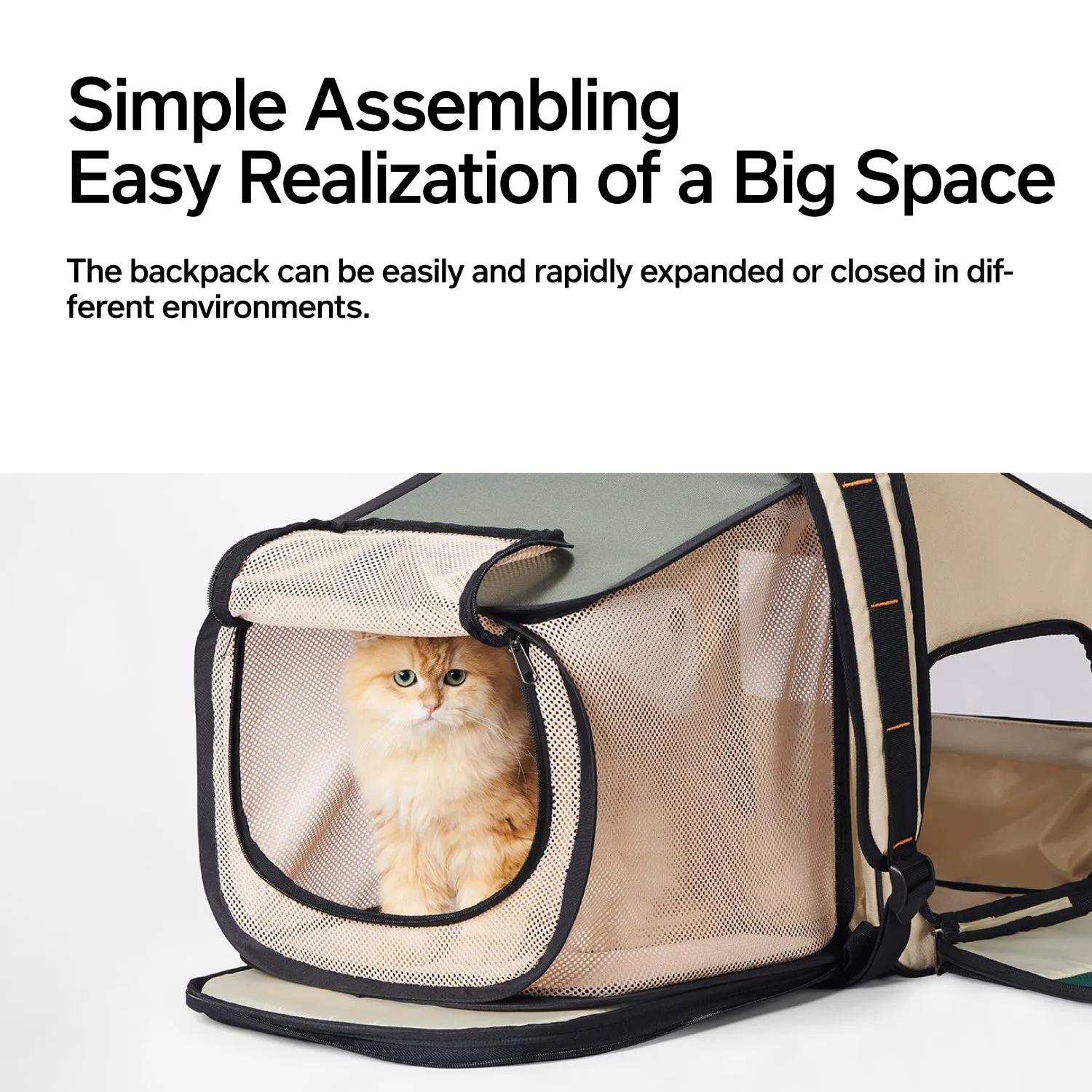 Pidan Expandable Travel Habitat Carrier