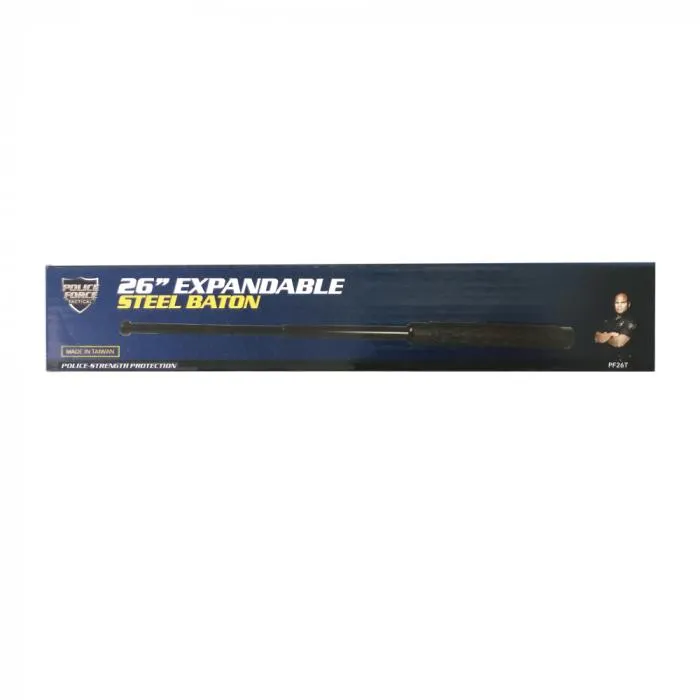 Police Force Expandable Steel Baton