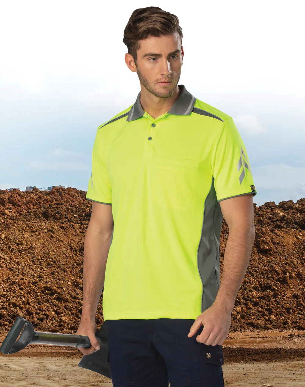 PS210 Unisex Cooldry® Vented Polo