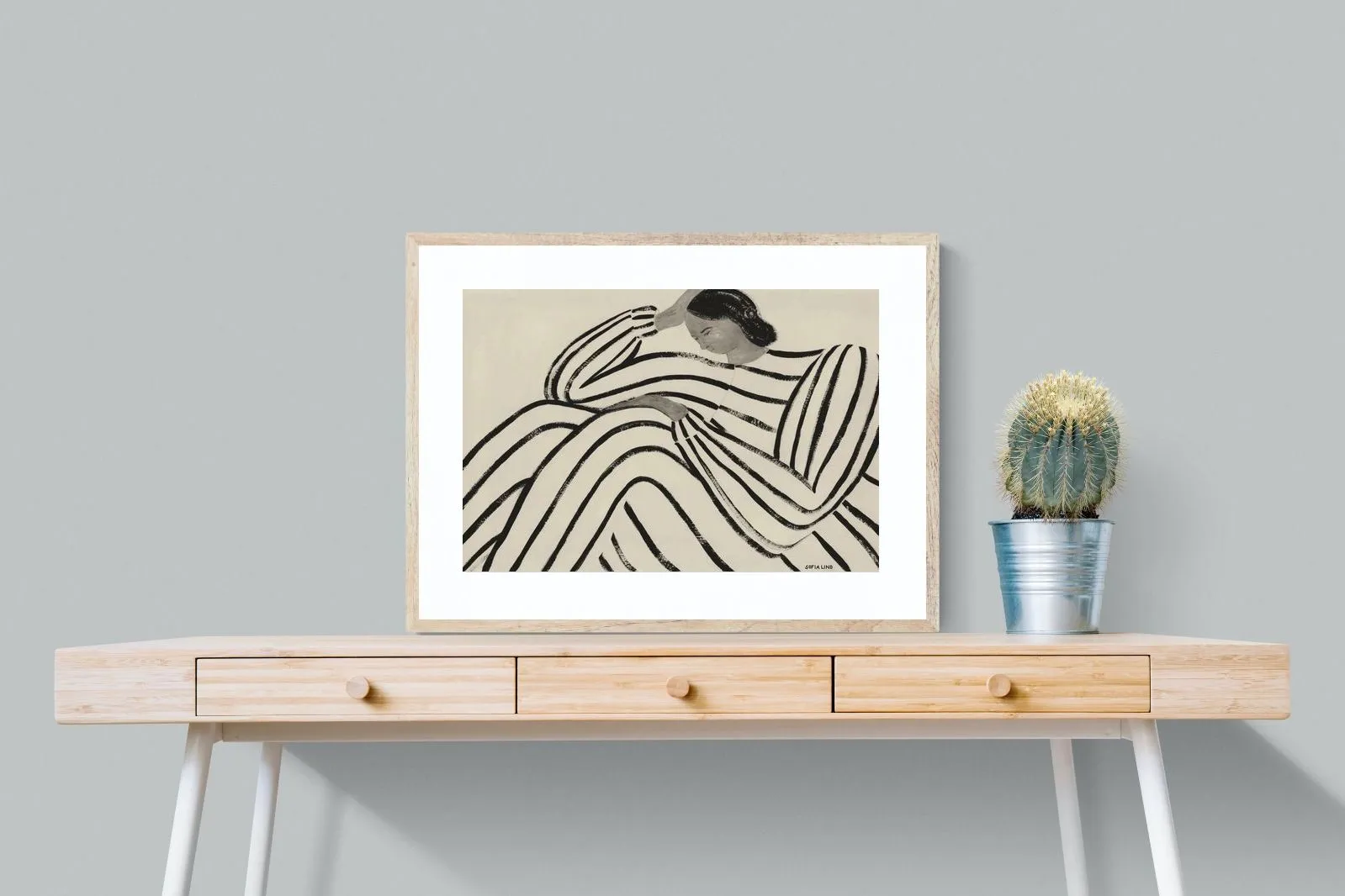 Reflective Lady