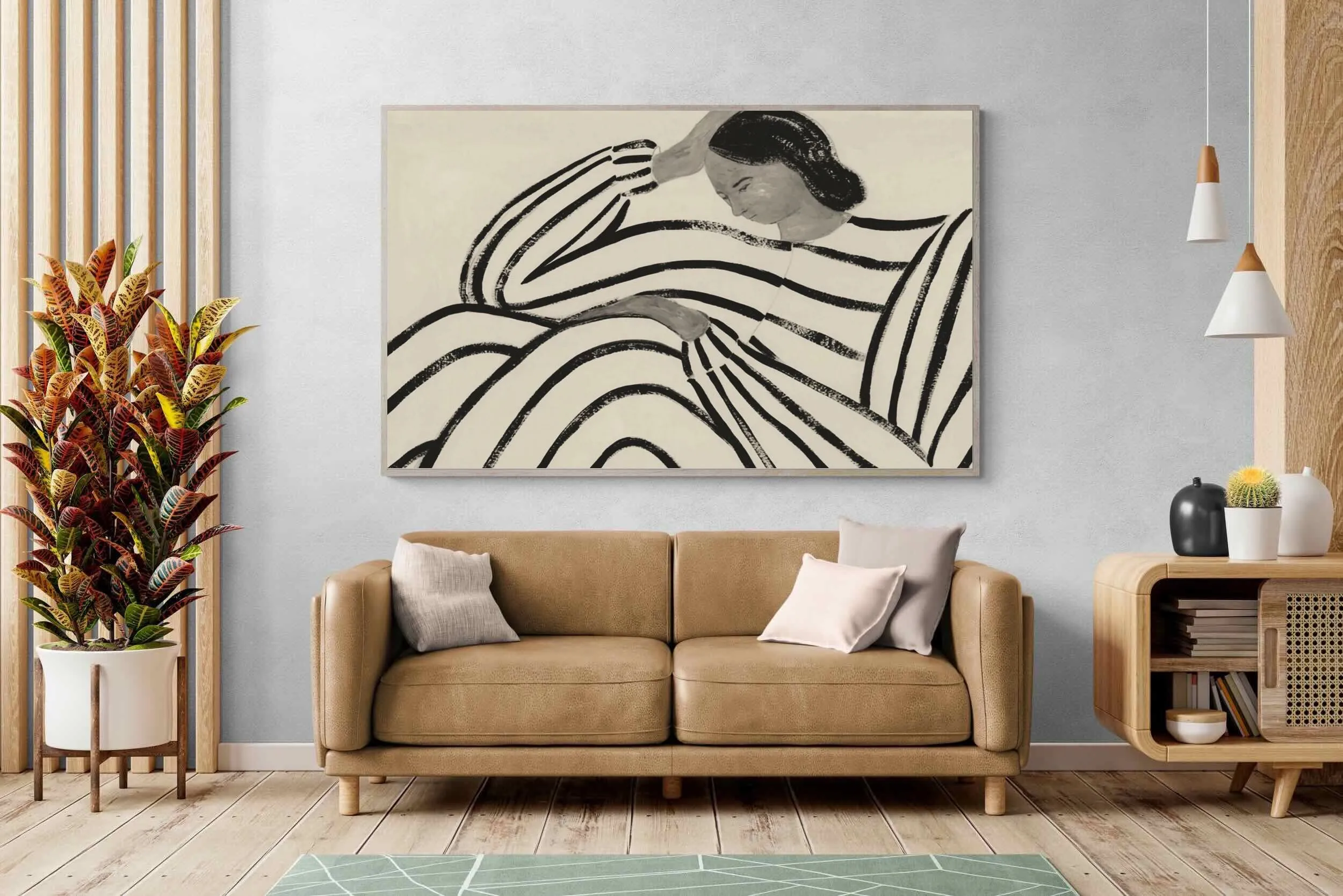 Reflective Lady
