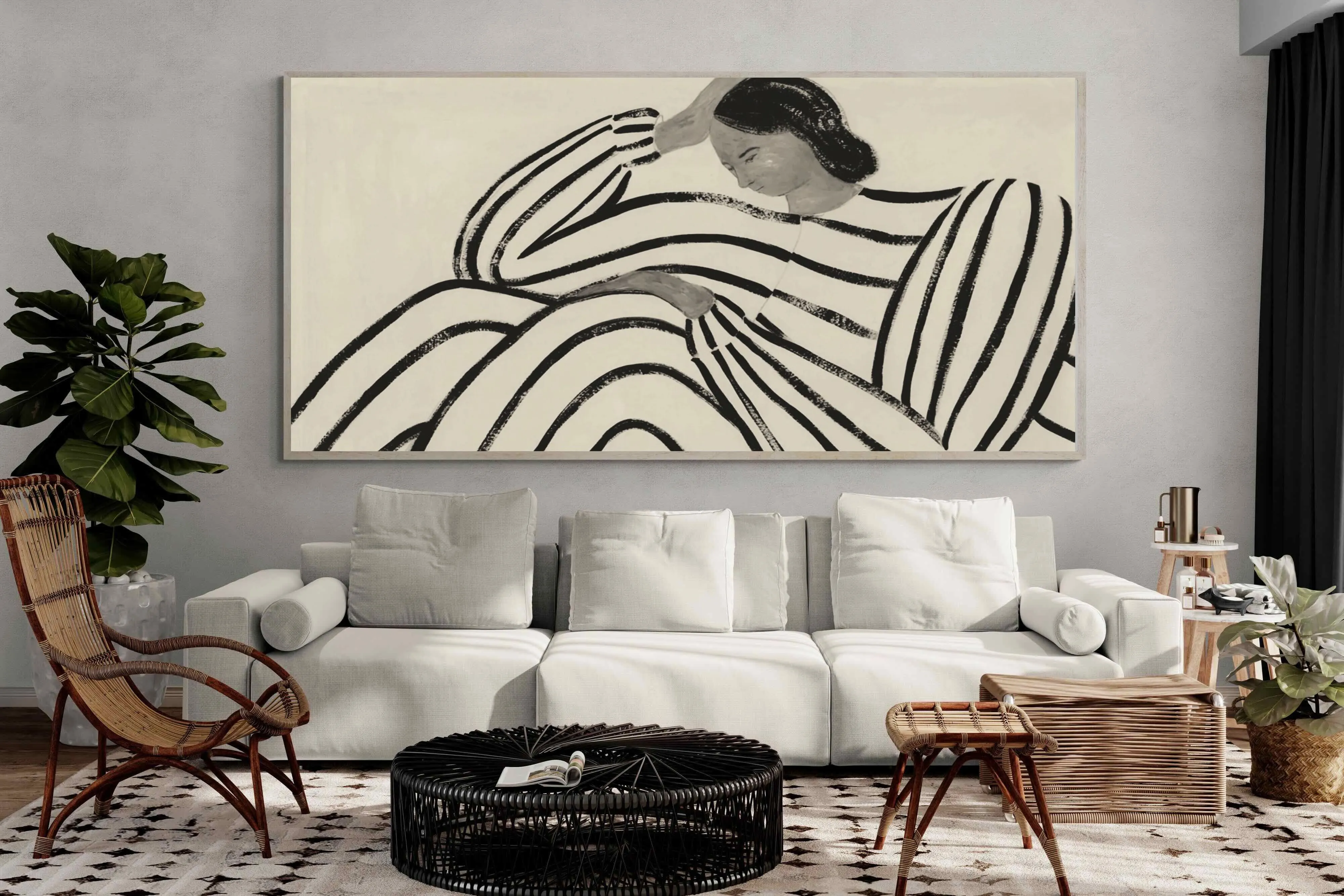 Reflective Lady